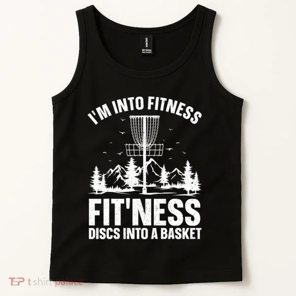 Disc Golf Art Disc Golfer Player Disc Golf Tank Top