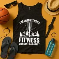 Disc Golf Art Disc Golfer Player Disc Golf Tank Top thumb 4