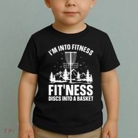 Disc Golf Art Disc Golfer Player Disc Golf Toddler T-Shirt thumb 2