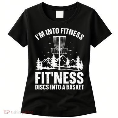 Disc Golf Art Disc Golfer Player Disc Golf Women's T-Shirt