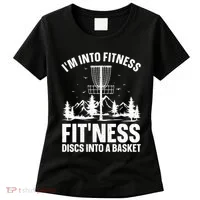 Disc Golf Art Disc Golfer Player Disc Golf Women's T-Shirt thumb 0
