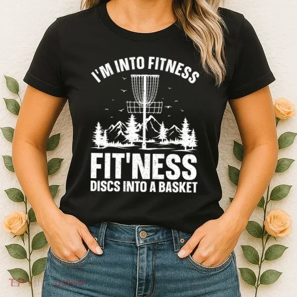 Disc Golf Art Disc Golfer Player Disc Golf Women's T-Shirt