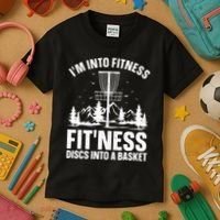 Disc Golf Art Disc Golfer Player Disc Golf Kids T-Shirt thumb 3