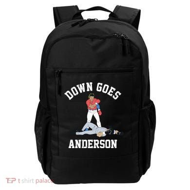 Down Goes Anderson Backpack