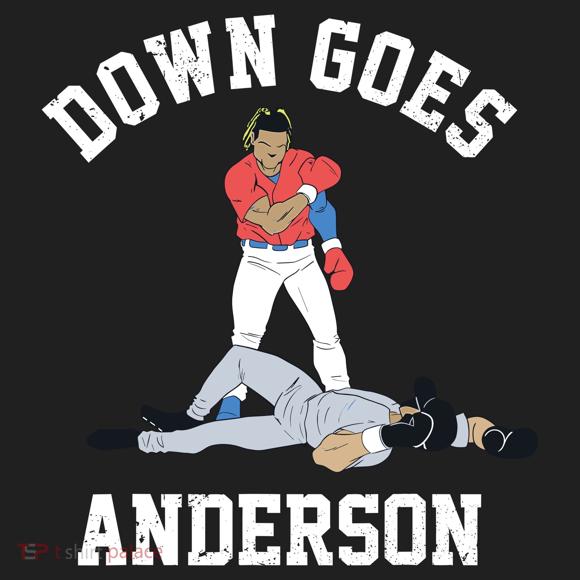Down Goes Anderson Tumbler