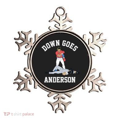 Down Goes Anderson Ornament