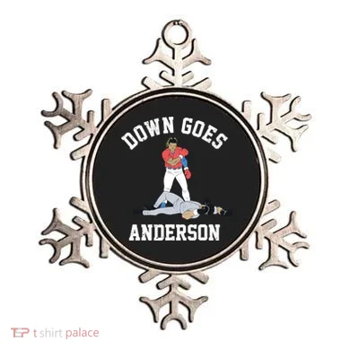 Down Goes Anderson Ornament