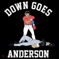 Down Goes Anderson Ornament thumb 1