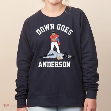 Down Goes Anderson Women's Sweatshirt