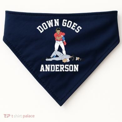 Down Goes Anderson USA-Made Doggie Bandana