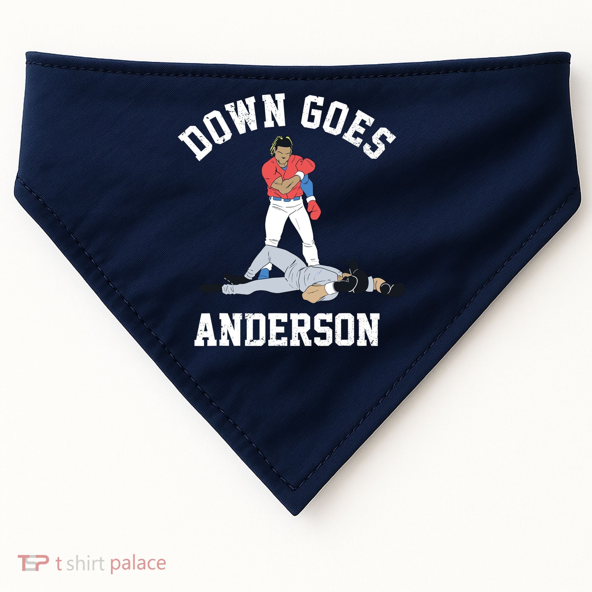 Down Goes Anderson USA-Made Doggie Bandana