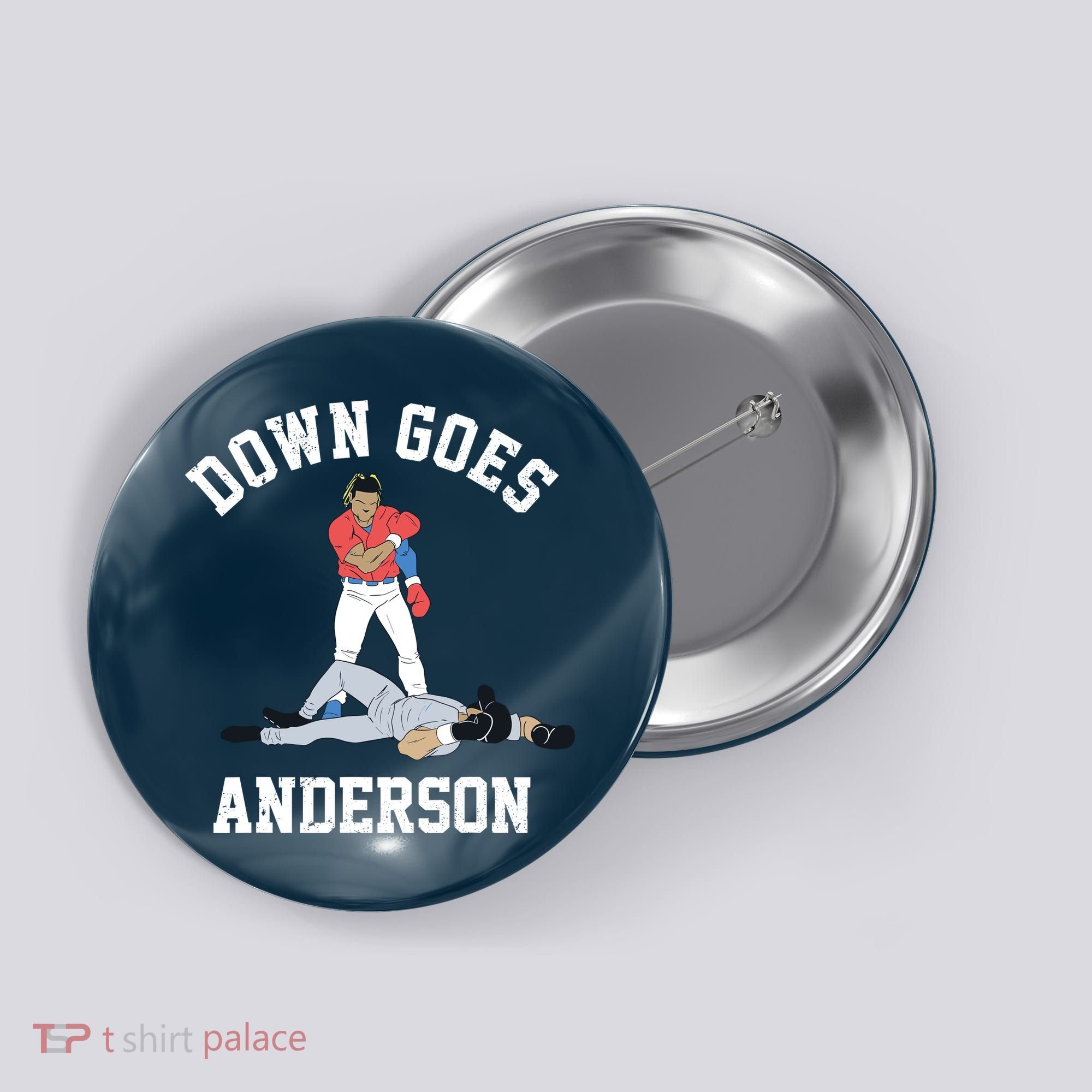 Down Goes Anderson Button