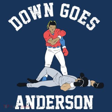 Down Goes Anderson Tall Long Sleeve Shirt