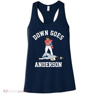 Down Goes Anderson Women's Tank Top