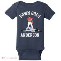 Down Goes Anderson Baby Bodysuit thumb 0