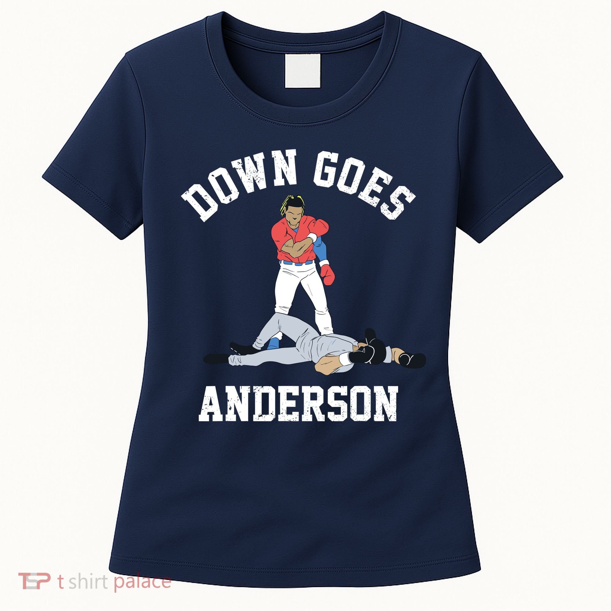 Down Goes Anderson Women's T-Shirt