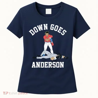 Down Goes Anderson Women's T-Shirt