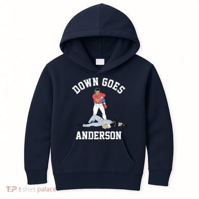 Down Goes Anderson Kids Hoodie