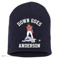 Down Goes Anderson Short Acrylic Beanie thumb 0