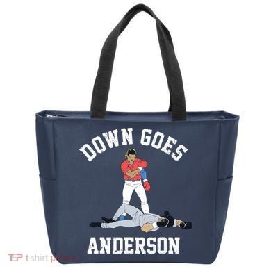 Down Goes Anderson Tote Bag