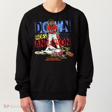 Down Goes Anderson Women's Sweatshirt