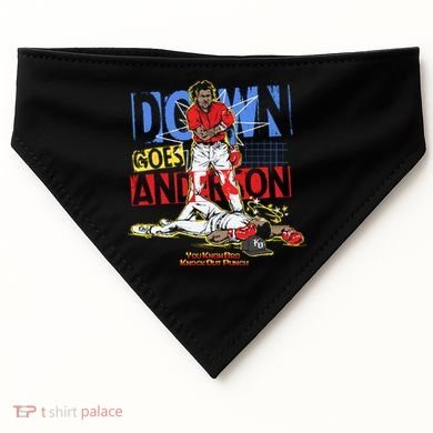 Down Goes Anderson USA-Made Doggie Bandana