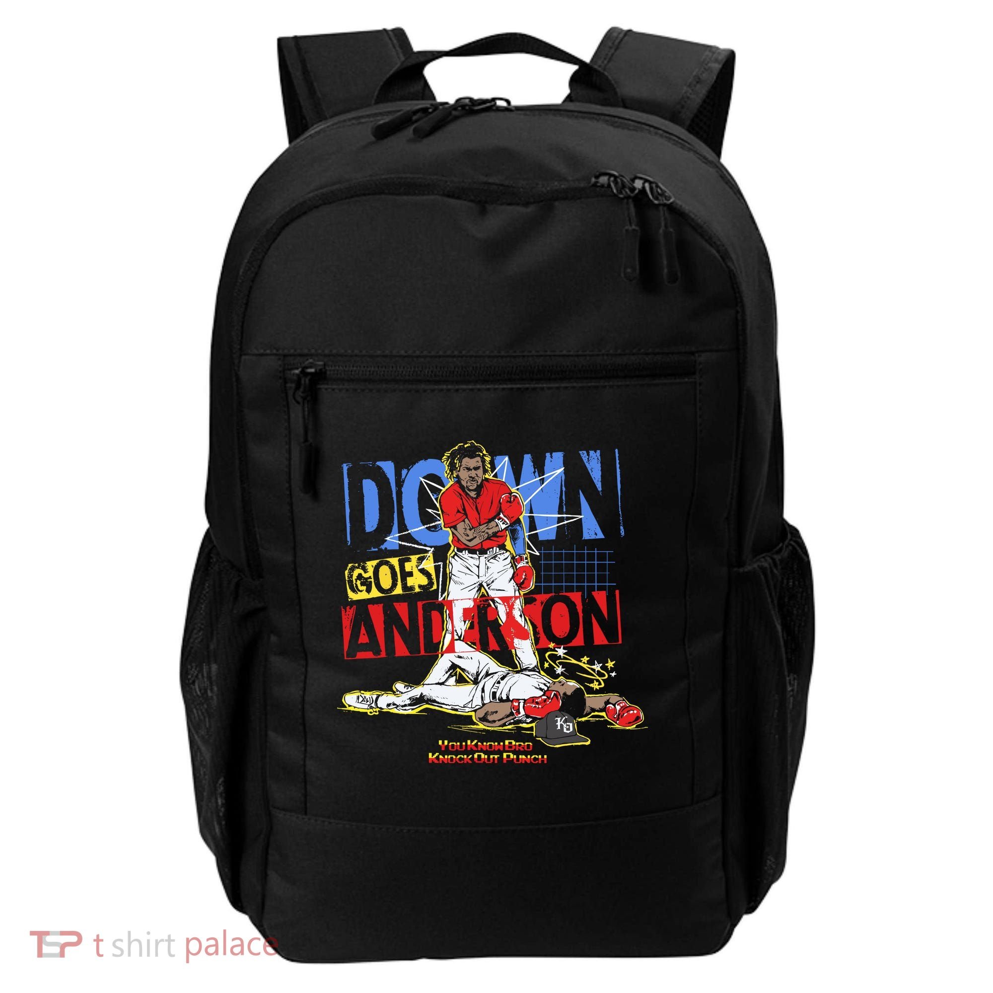 Down Goes Anderson Backpack