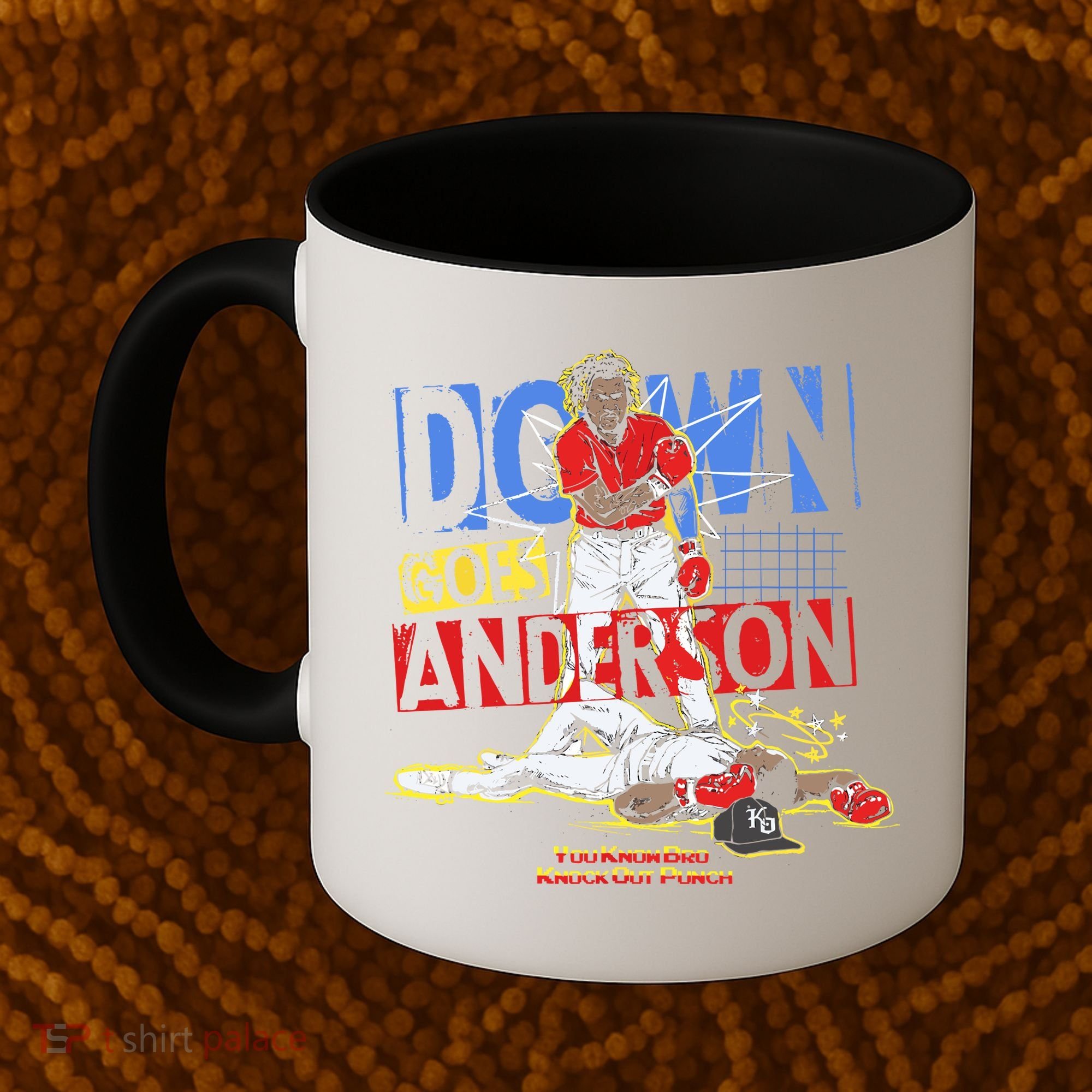 Down Goes Anderson Coffee Mug