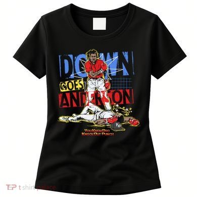 Down Goes Anderson Women's T-Shirt