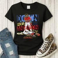 Down Goes Anderson Women's T-Shirt thumb 3