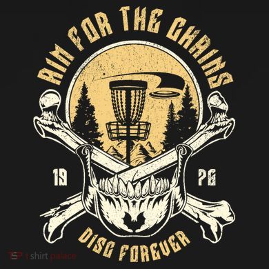 Disc Golf Aim For The Chains Skull 16 in Basic Backpack