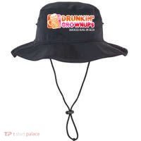 Drunken Grownups American Dad Run On Beer Funny Bucket Hat thumb 0