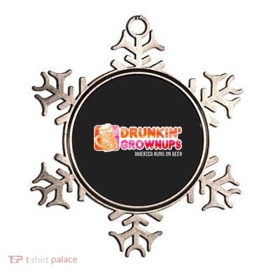 Drunken Grownups American Dad Run On Beer Funny Ornament