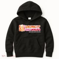 Drunken Grownups American Dad Run On Beer Funny Kids Hoodie thumb 0