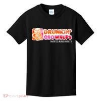 Drunken Grownups American Dad Run On Beer Funny Kids T-Shirt thumb 0