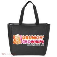Drunken Grownups American Dad Run On Beer Funny Tote Bag thumb 0