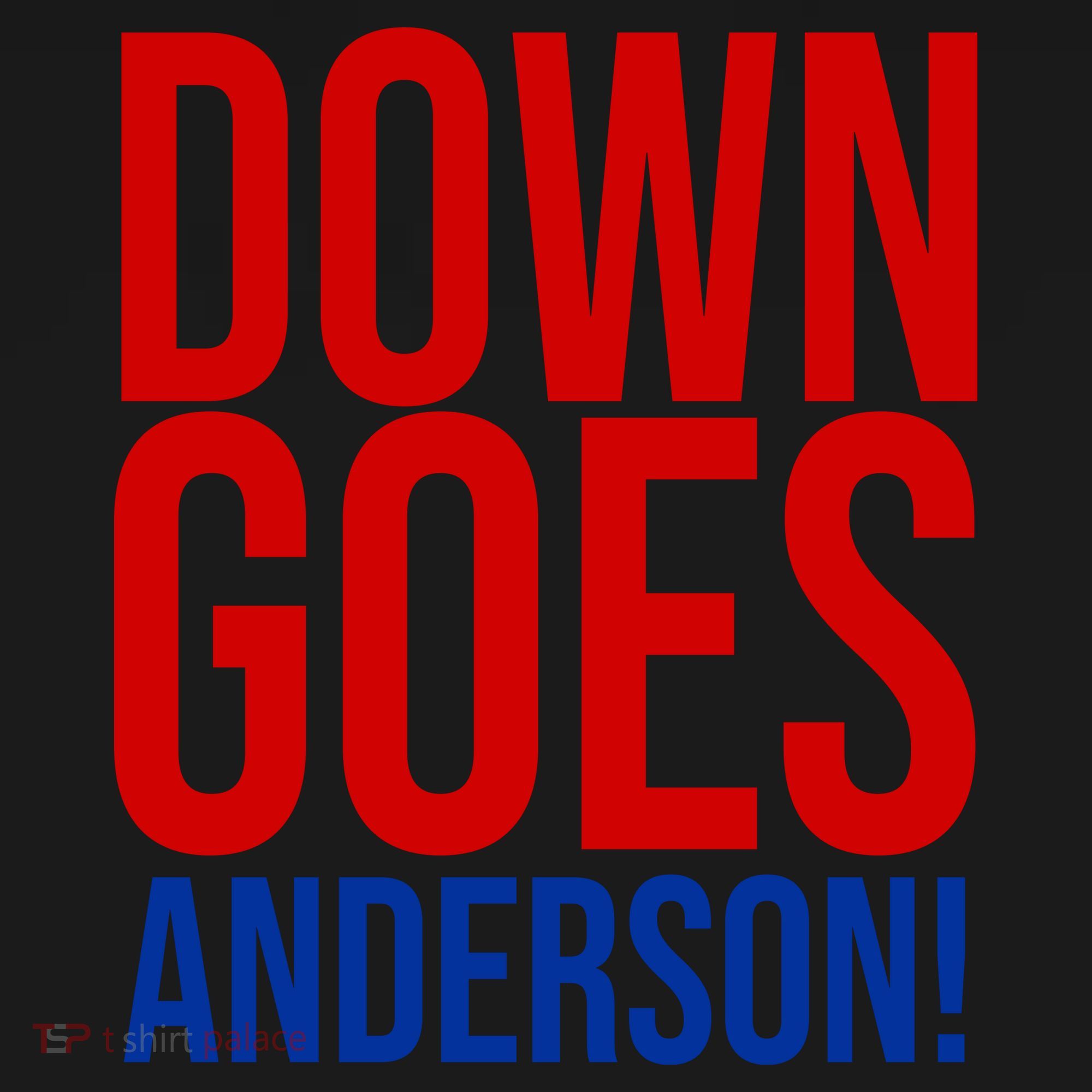 Down Goes Anderson Cleveland Vs Chicago Fight Baseball Backpack