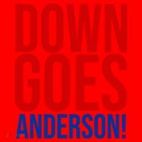Down Goes Anderson Cleveland Vs Chicago Fight Baseball Santa Hat thumb 1