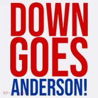 Down Goes Anderson Cleveland Vs Chicago Fight Baseball Women's V-Neck T-Shirt thumb 4