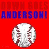 Down Goes Anderson Funny Cleveland Vs Chicago Fight Baseball Santa Hat thumb 1