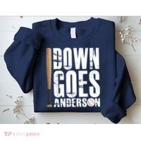 Down Goes Anderson Baseball Sweatshirt thumb 2