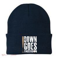 Down Goes Anderson Baseball Beanie thumb 0
