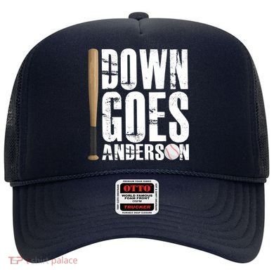 Down Goes Anderson Baseball Hat
