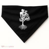 Disc Golf Basket And Tree Frolf Frisbee Golf Cool Gift USA-Made Doggie Bandana thumb 0