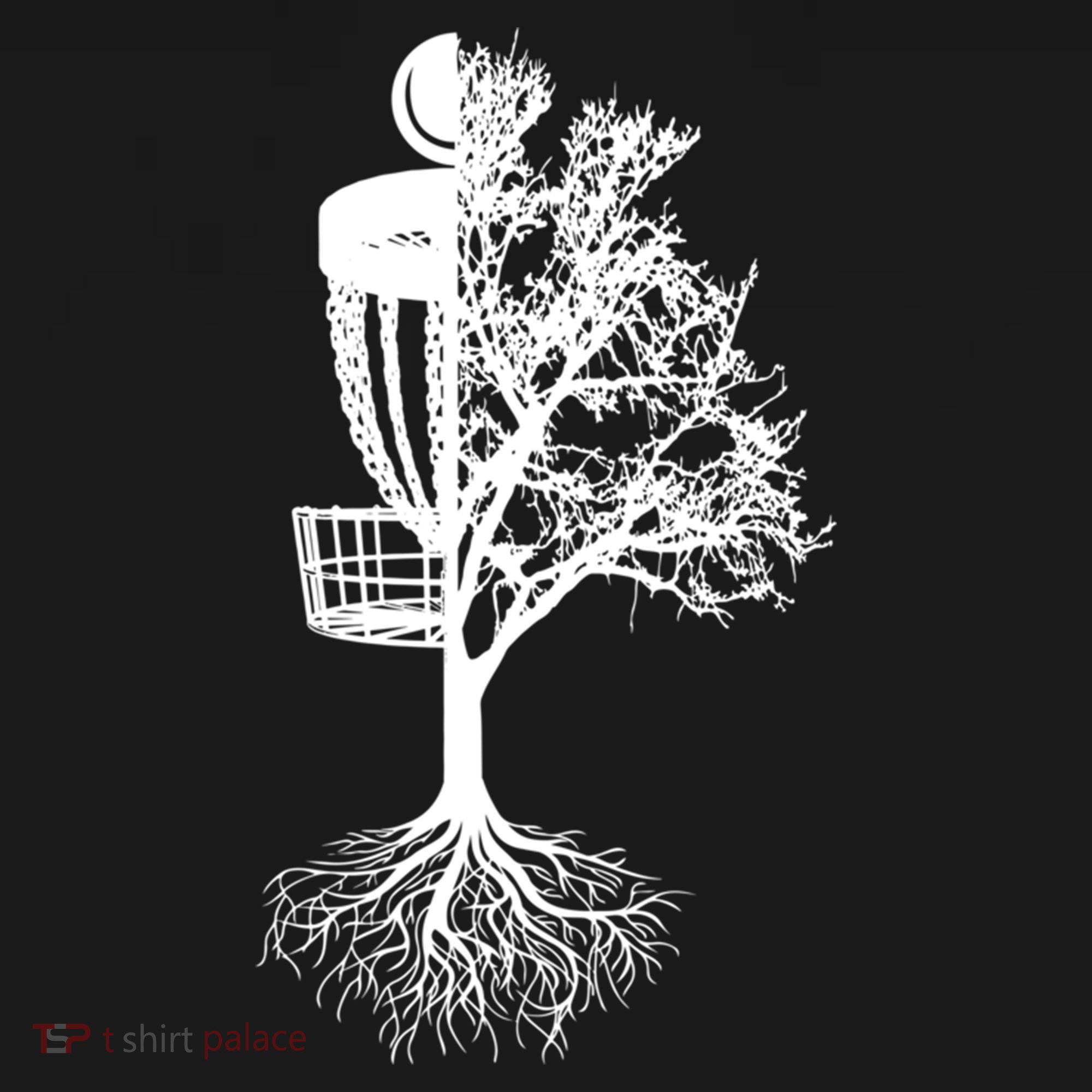 Disc Golf Basket And Tree Frolf Frisbee Golf Cool Gift Women's Hoodie