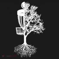 Disc Golf Basket And Tree Frolf Frisbee Golf Cool Gift Ornament thumb 1