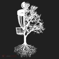 Disc Golf Basket And Tree Frolf Frisbee Golf Cool Gift Golf Towel thumb 3