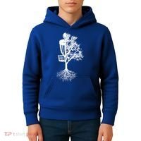 Disc Golf Basket And Tree Frolf Frisbee Golf Cool Gift Kids Hoodie thumb 4