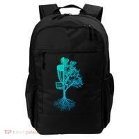 Disc Golf Basket And Tree Frolf Frisbee Golf Cool Gift Backpack thumb 0