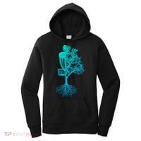 Disc Golf Basket And Tree Frolf Frisbee Golf Cool Gift Women's Hoodie thumb 0